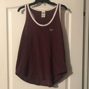 PINK VS tank top. (Detailed back)